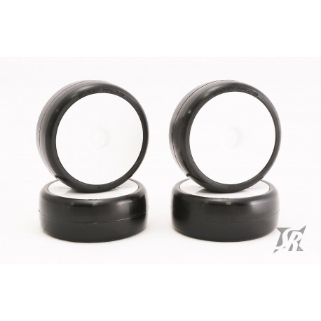 Sweep EXX-R3 Highend Pre-Glued Touring Car Tires (36deg, EXP-SX Inserts, 4pcs)