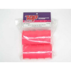 TOP RACING PP-038PK1 Llanta 24mm Touring Rosa Fluo (8pcs)
