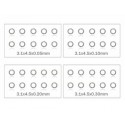 MR33 SHIM WASHER SET 3MM 10pcs