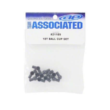 21189 ASSOCIATED 18T Ball Cup Set