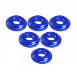 3RACING 3RAC-WFS820/BU ARANDELA SEPARADOR AMORTIGUADOR AZUL 6pcs