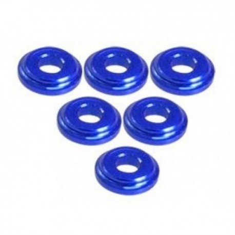 3RACING 3RAC-WFS820/BU ARANDELA SEPARADOR AMORTIGUADOR AZUL 6pcs