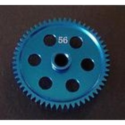 AR057T GPM Alloy Main Gear Corona 57T Alum. Azul