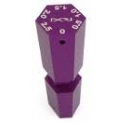 XE-LIM-0010M Xenon Camber Gauge, Purple