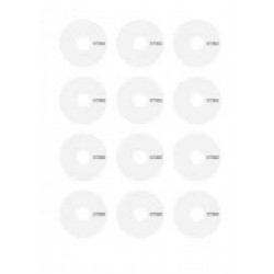 LRP 65077 Adhesivos llantas 1/10 blancas