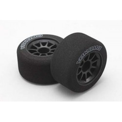 YOKOMO YF-27TM Front pre-mounted CRT tire (Medium)for YRF 001 series