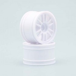 YOKOMO GT-29EW ENKEI Front Wheel (White 2pcs)