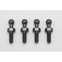 YOKOMO ZC-206B Rod End Steel Ball (L16.8mm/Screw Length8.0mm)