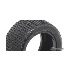 SWEEP SW- 106S  SQUARE ARMOR Rear Silver (Ultra Soft) 1:10 buggy tires/inserts 2pcs