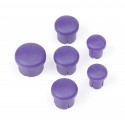 HUDY 195010 Tap n para llave  set 3 2 1  violeta