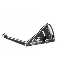 JCONCEPTS J2282-2 GALGA ALTURA DE CHASIS 10-40MM ALUMINIO NEGRO