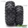 Louise CR-ROWDY Crawler Tires on 1.9" Black Wheels
